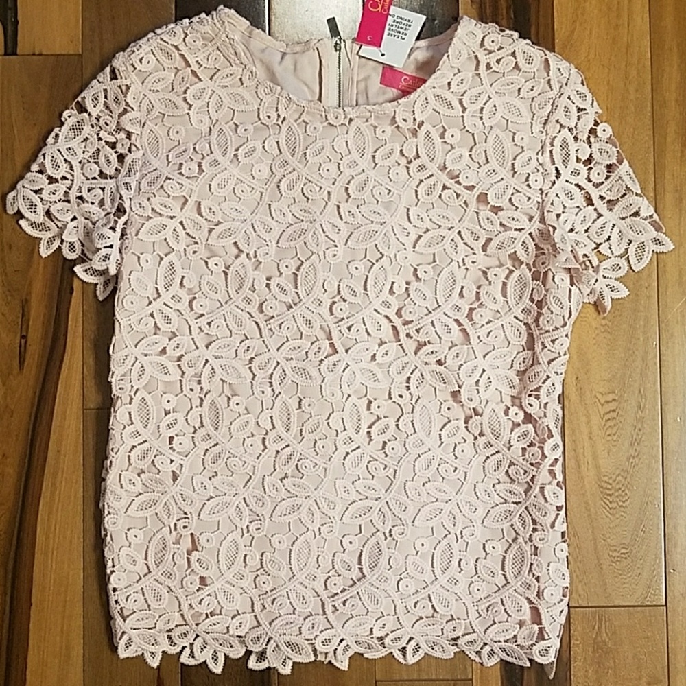 🌟🆕Catherine Malandrino Pink Blouse